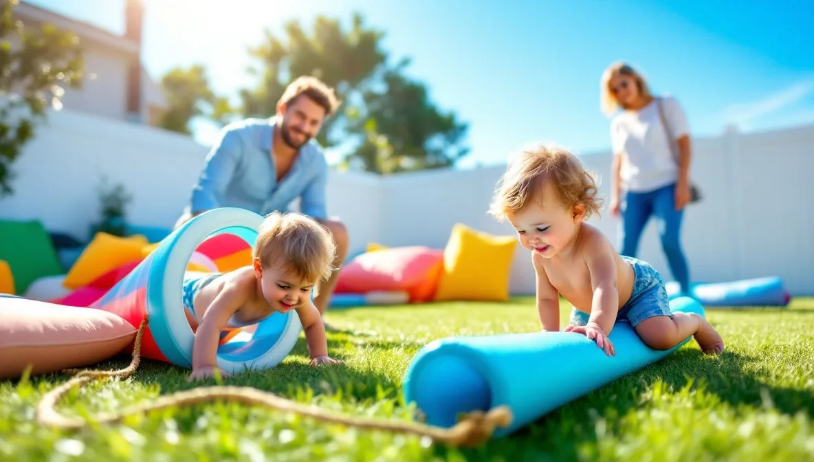 How to Make an Obstacle Course for Toddlers at Home
